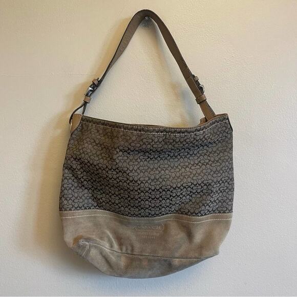 Coach shoulder bag leather ware eat. 1941 suede - Picture 6 of 10